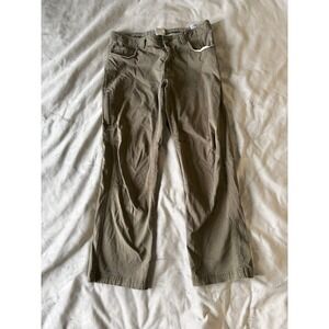 Columbia Sportswear Mens Utility Outdoor Pants Khaki Green 34x30 Hiking Work